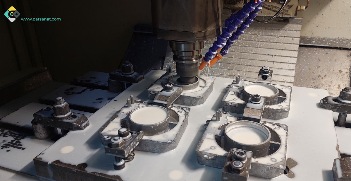 الخراطة cnc بارس صنعت